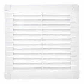 Ventilation grille EDM 87702 White 15 x 15 cm