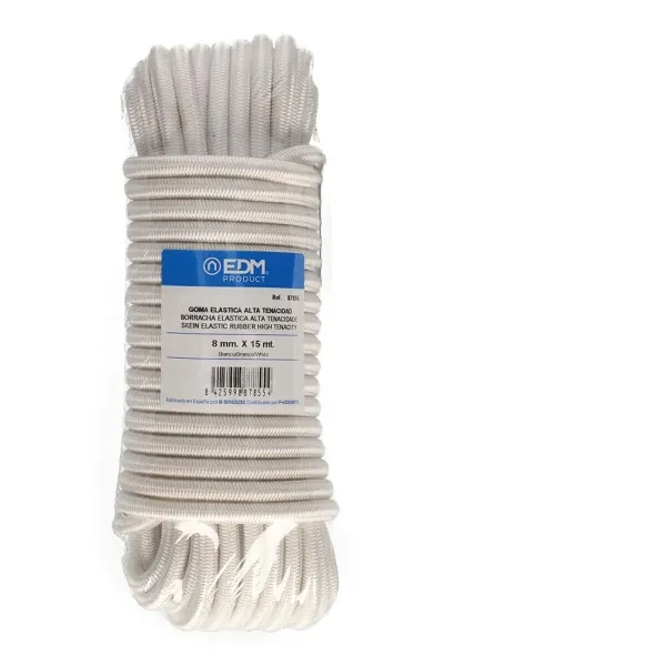 Elastinė virvė EDM 87855 Balta 15 m