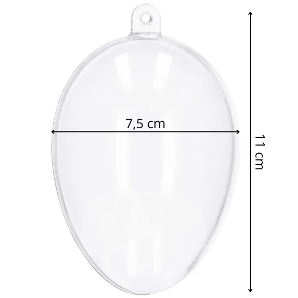 Akrila bumbiņa Springos CA2014 11cm Faberžē ola