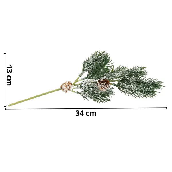 Jouluoksa keinotekoinen Springos CA1312 34 cm