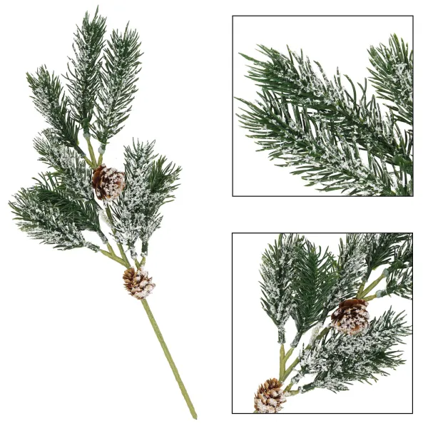Jouluoksa keinotekoinen Springos CA1312 34 cm