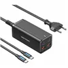 Wall Charger Vention FBSBG-EU Black 100 W