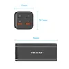 Wall Charger Vention FBSBG-EU Black 100 W