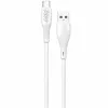 Кабель USB A — USB-C Myway Белый Чёрный 1 m