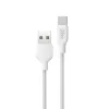 USB A - USB-C Kaabel Myway Valge Must 1 m
