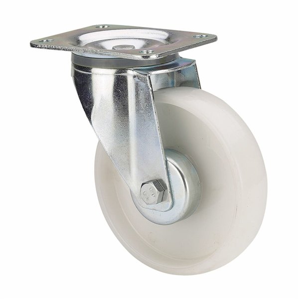 Rueda Ruedas Alex White Poliamix Ø 8 cm 130 Kg rotary