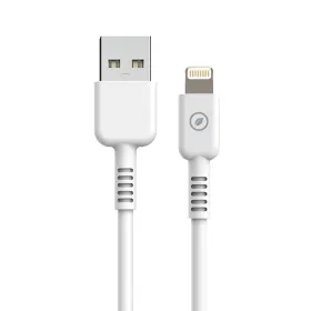 USB - Lightning kaapeli Muvit for Change Valkoinen
