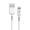 USB - Lightning kaapeli Muvit for Change Valkoinen