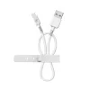 USB - Lightning kaapeli Muvit for Change Valkoinen