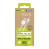 Кабель USB—Lightning Muvit for Change Белый