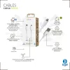 USB-кабель Muvit for Change Чёрный 20 cm