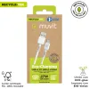 USB Kabelis Muvit Balts 20 cm