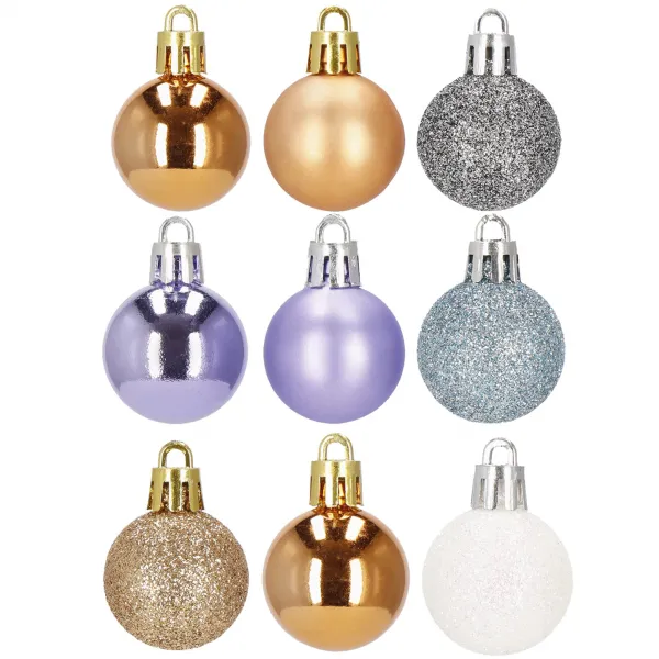 Christmas Tree Ornament Set Springos CA1128 54 pcs 3 cm