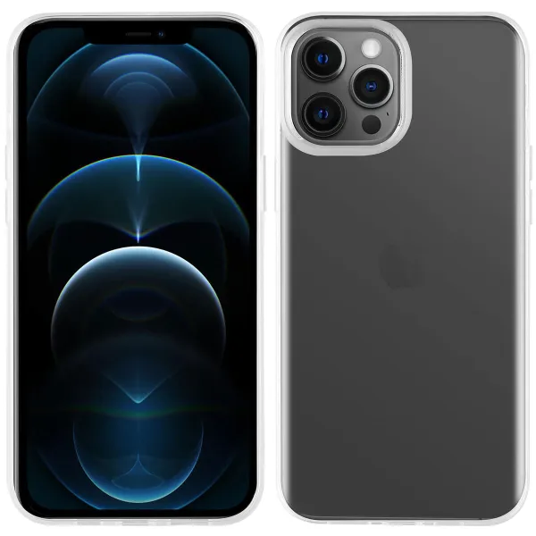 Pārvietojams Pārsegs Muvit for Change iPhone 12 Pro Max Caurspīdīgs