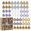 Christmas Tree Ornament Set Springos CA1128 54 pcs 3 cm
