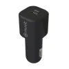 USB Car Charger Muvit Black 30 W
