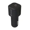 USB Car Charger Muvit Black 30 W