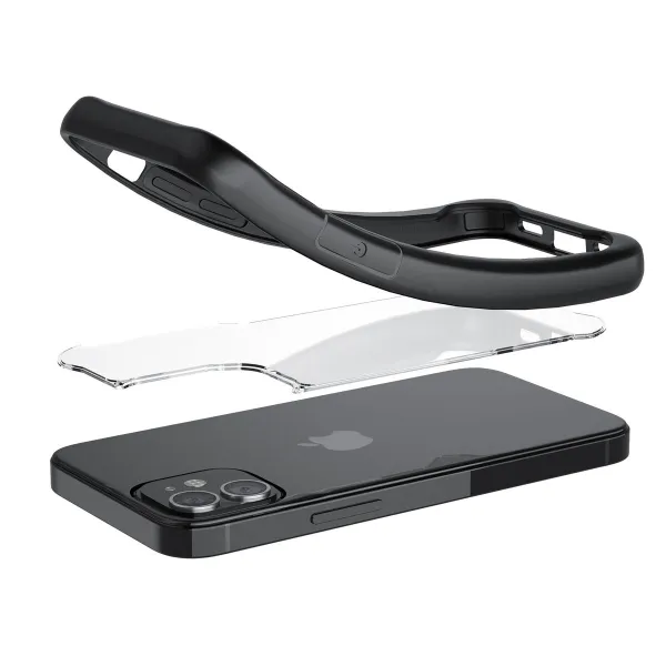 Pārvietojams Pārsegs Muvit for Change iPhone 12 Mini Melns
