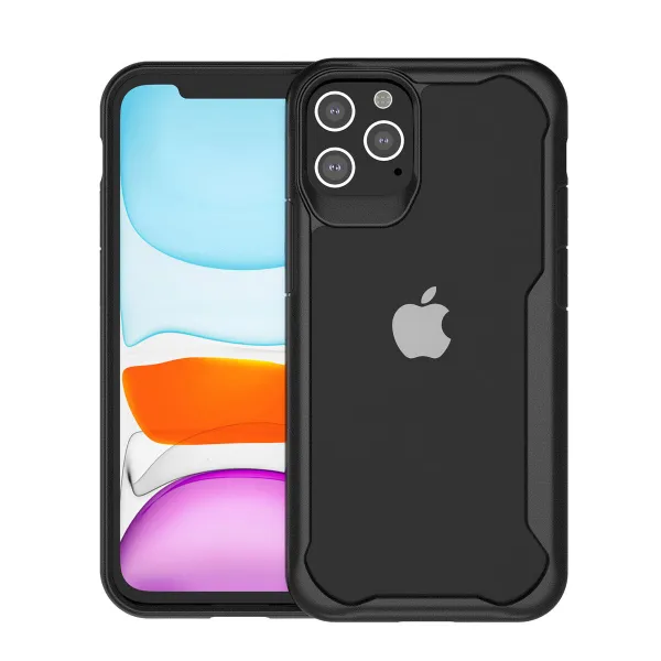 Mobile cover Muvit for Change iPhone 12/12 Pro Black