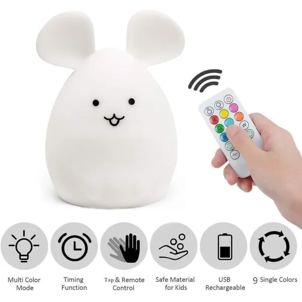 Laste lamp Bluetooth-kõlariga Muvit Mouse