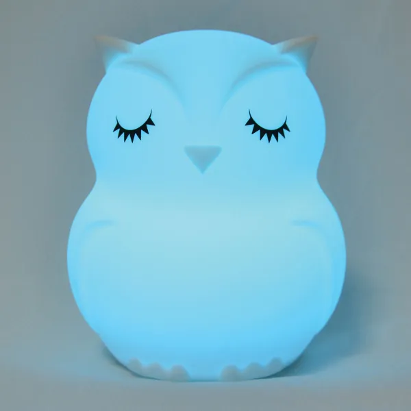 Lasten lamppu Bluetooth-kaiuttimella Muvit Owl