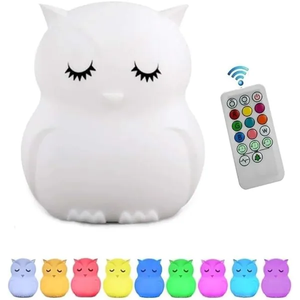 Laste lamp Bluetooth-kõlariga Muvit Owl