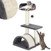 Monitasoinen kissatalo Springos PA1035 67 cm