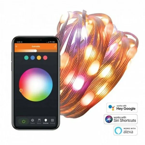 LED-valokranssi Muvit iO 5 m