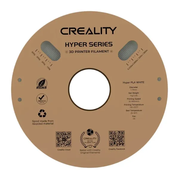 Hyper PLA Filament Creality (White)