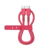 USB-C - USB-C kaapeli Muvit for Change Magenta 0,2 m