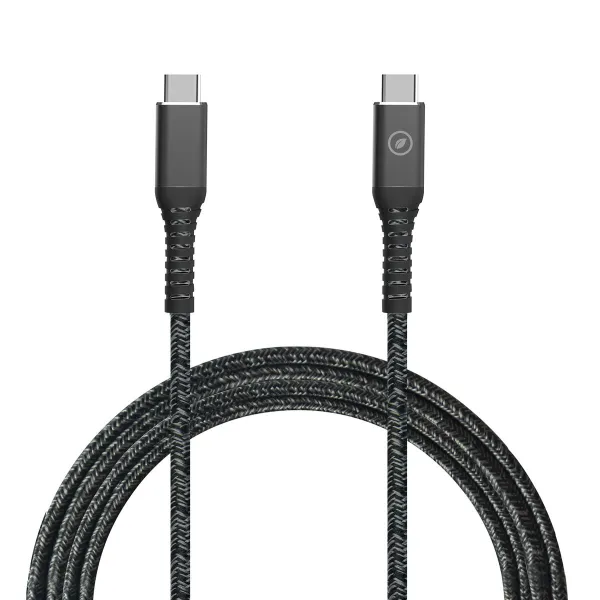 USB-C - USB-C kaapeli Muvit for Change Musta 1,2 m