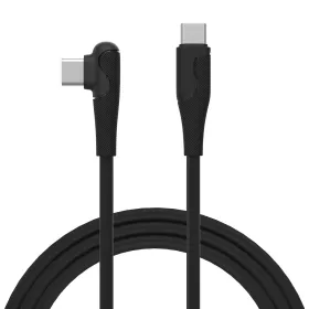 USB-C - USB-C kaapeli Muvit for Change Melns 1,2 m