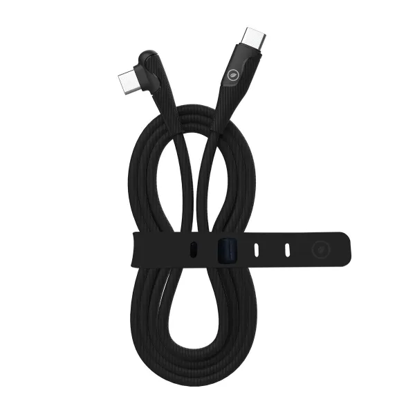USB-C - USB-C kaapeli Muvit for Change Musta 1,2 m