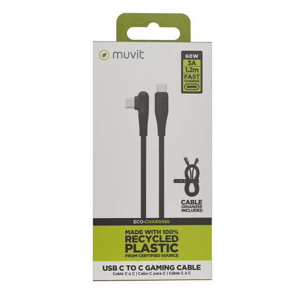 USB-C - USB-C Kaabel Muvit for Change Must 1,2 m