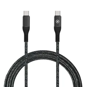 USB-C - USB-C kaapeli Muvit for Change Melns 1,2 m