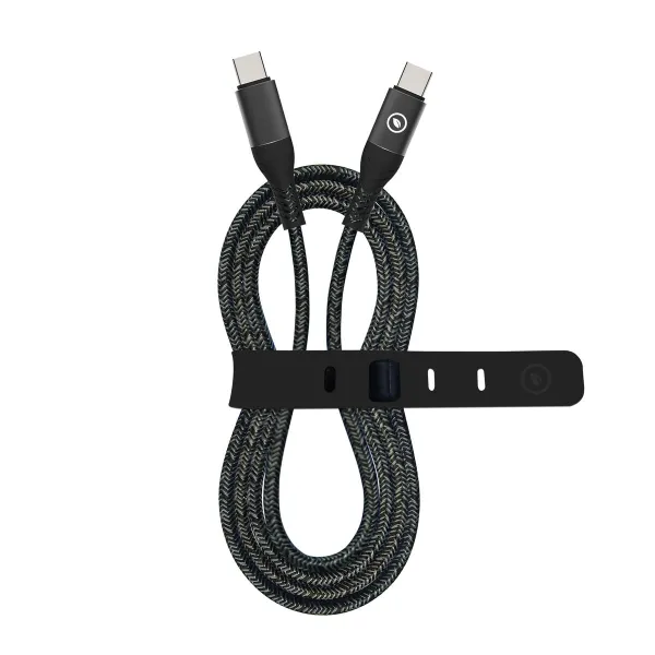 USB-C - USB-C kaapeli Muvit for Change Musta 1,2 m