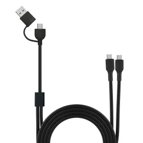 USB-C Kabelis Muvit for Change Melns