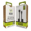 USB A - USB-C kaapeli Muvit for Change Musta