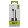 Кабель USB A — USB-C Muvit for Change Чёрный