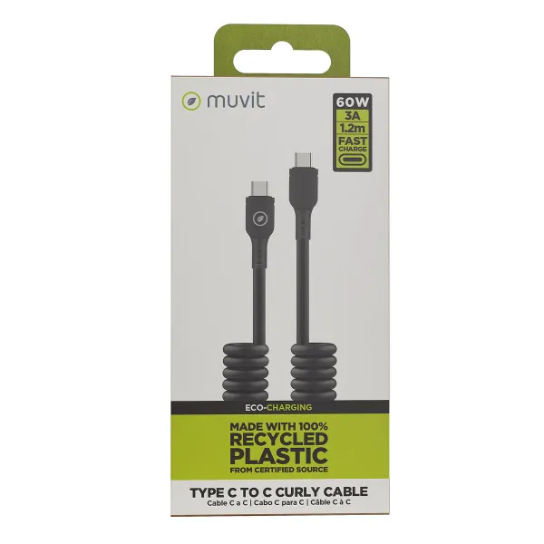 USB-C - USB-C Kaabel Muvit for Change Must 1,2 m