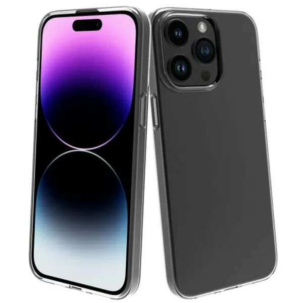 Pārvietojams Pārsegs Muvit iPhone 15 Pro Max Clear