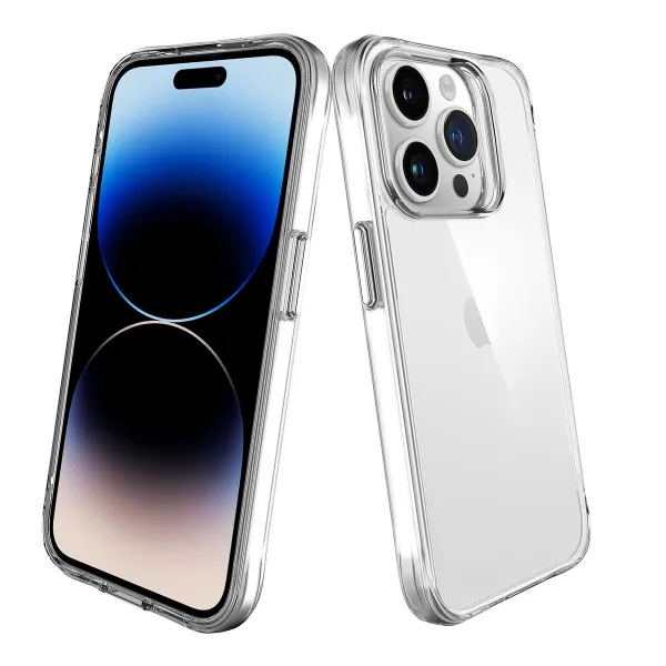 Mobiliojo telefono dėklas Muvit for Change iPhone 15 Pro Max Clear