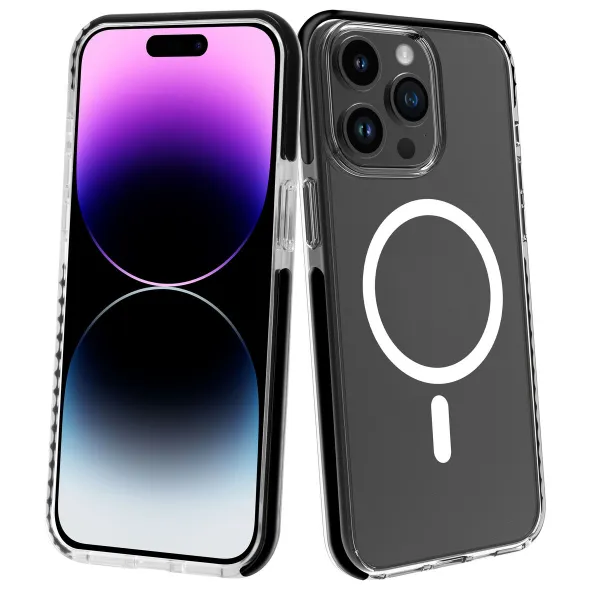 Pārvietojams Pārsegs Muvit for Change iPhone 15 Pro Max Clear Magnētisks