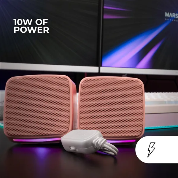 PC Speakers Mars Gaming MS-PRO Pink 4 W