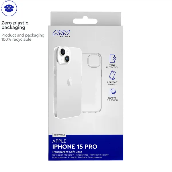 Mobiliojo telefono dėklas Myway iPhone 15 Pro