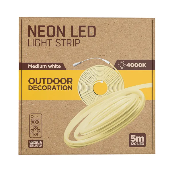 LED ribad muvit iO iO Läbipaistev 5 m Neoon