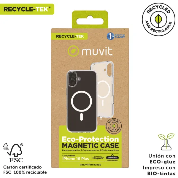 Mobiiltelefoni Kaaned Muvit for Change iPhone 16 Plus Magnetiline
