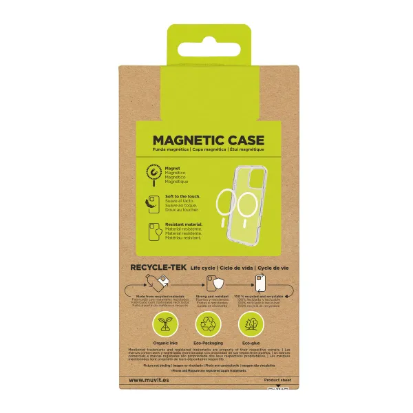 Mobile cover Muvit for Change iPhone 16 Pro Max Magnetic