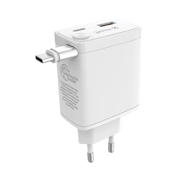 Wall Charger Muvit WCEU63-30-AC2 White 30 W