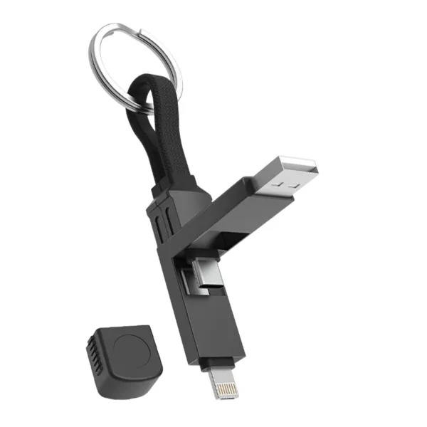 USB-kaabel Muvit MC278-A Must